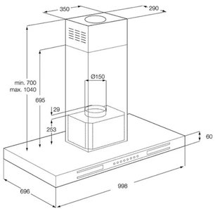 Вытяжка AEG X91384MI01 фото 3 в Казани и Татарстане
