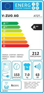 Сушильная машина V-ZUG AdoraDry V2000 AT2TWHW R фото 4 в Казани и Татарстане
