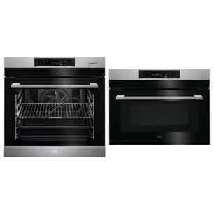 AEG (духовой шкаф BSK788380M + микроволновая печь KMK721880M) фото в Казани и Татарстане