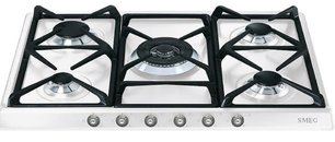 Варочная панель Смег SR775BS1 фото 3 в Казани и Татарстане Варочная панель Smeg SR775BS1 фото 3 в Казани и Татарстане