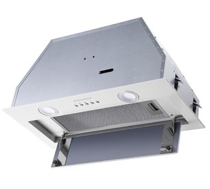 Встраиваемая вытяжка MAUNFELD TRAPEZE 602IG белый фото 2 в Казани и Татарстане