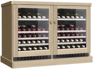 Винный шкаф Дометик C50G Double Wooden Beech фото в Казани и Татарстане Винный шкаф Dometic C50G Double Wooden Beech фото в Казани и Татарстане
