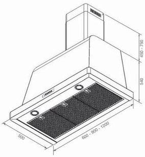 Вытяжка Lofra DOLCEVITA 120 Ivory фото 2 в Казани и Татарстане