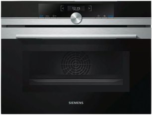 Духовой шкаф с функцией СВЧ Сименс CM633GBS1 с витрины новый фото в Казани и Татарстане Духовой шкаф с функцией СВЧ Siemens CM633GBS1 с витрины новый фото в Казани и Татарстане