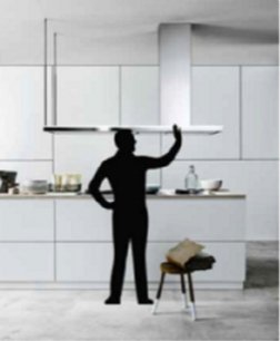 Вытяжка FALMEC DESIGN LUMEN ISOLA STEEL 175 DX фото 3 в Казани и Татарстане