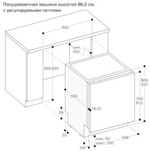 Встраиваемая посудомоечная машина Гаггенау DF481163F фото 2 в Казани и Татарстане Встраиваемая посудомоечная машина Gaggenau DF481163F фото 2 в Казани и Татарстане