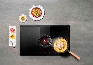 Варочная панель с вытяжкой Elica NIKOLATESLA ONE HP RAW BR/A/83 фото 3 в Казани и Татарстане