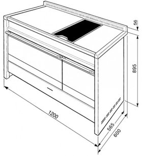 Варочный центр Smeg A3-7 фото 2 в Казани и Татарстане