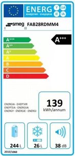 Холодильник Смег FAB10LOR2 фото 4 в Казани и Татарстане Холодильник Smeg FAB10LOR2 фото 4 в Казани и Татарстане