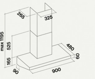 Вытяжка Falmec Marte 90 PRO фото 3 в Казани и Татарстане