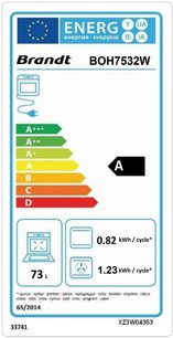 Встраиваемый духовой шкаф Brandt BOH7532W фото 3 в Казани и Татарстане