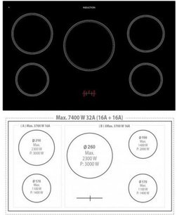 Варочный центр Lofra RNMD96MFTE/5I Br фото 3 в Казани и Татарстане