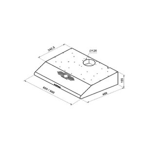 Козырьковая вытяжка Korting KHT 6334 W фото 3 в Казани и Татарстане