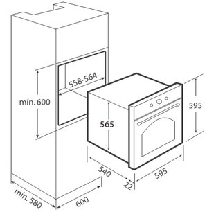 Духовой шкаф Тека HR 650 WHITE CREAM   фото 2 в Казани и Татарстане Духовой шкаф Teka HR 650 WHITE CREAM   фото 2 в Казани и Татарстане