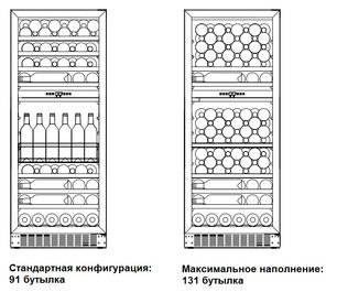 Винный шкаф Дометик E91FG Elegance фото 2 в Казани и Татарстане Винный шкаф Dometic E91FG Elegance фото 2 в Казани и Татарстане