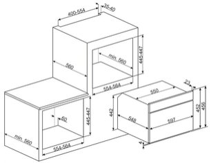 Микроволновая печь Smeg SF4750MOT фото 2 в Казани и Татарстане