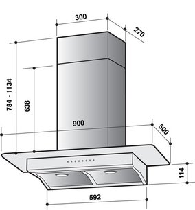 Вытяжка De Dietrich DHD 787 B фото 3 в Казани и Татарстане