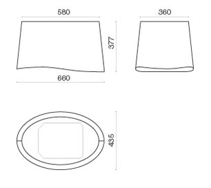 Вытяжка Falmec Mare isola 66 (450) (с системой E.ion) ECP white фото 4 в Казани и Татарстане