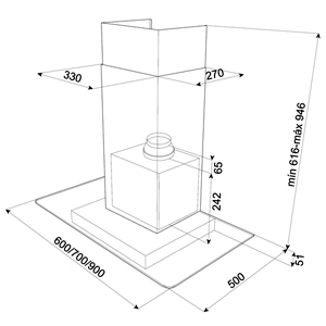 Вытяжка Teka DG3 60 фото 2 в Казани и Татарстане