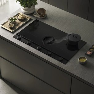 Варочная панель с вытяжкой Elica NIKOLATESLA UNPLUGGED BL/A/90 фото 4 в Казани и Татарстане