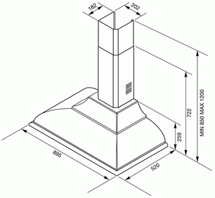 Вытяжка Smeg KC19RA фото 3 в Казани и Татарстане