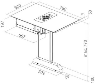 Варочная панель с вытяжкой Пандо E-390/78 V.1130 ECO PLUS фото 4 в Казани и Татарстане Варочная панель с вытяжкой Pando E-390/78 V.1130 ECO PLUS фото 4 в Казани и Татарстане