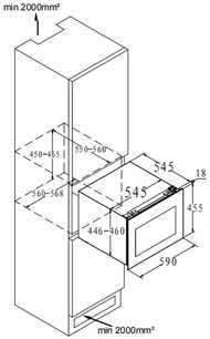 Встраиваемый винный шкаф Кертинг KFW 501 SL GN фото 4 в Казани и Татарстане Встраиваемый винный шкаф Korting KFW 501 SL GN фото 4 в Казани и Татарстане