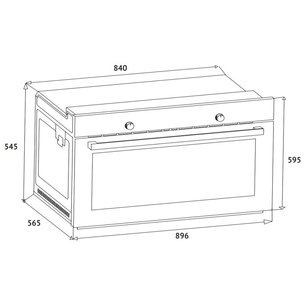 Электрический духовой шкаф Кертинг OKB 7129 SGW фото 3 Электрический духовой шкаф Korting OKB 7129 SGW фото 3
