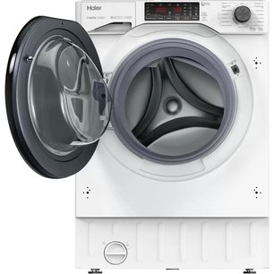 Встраиваемая стиральная машина с сушкой Хайер HWDQ90B416FWB-RU фото 3 в Казани и Татарстане Встраиваемая стиральная машина с сушкой Haier HWDQ90B416FWB-RU фото 3 в Казани и Татарстане