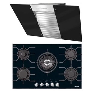 Miele (варочная панель KM 3034-1 + вытяжка DA 6096 W OBSW) фото в Казани и Татарстане