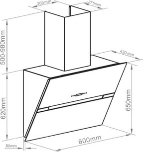 Вытяжка Kaiser AT 6407 FW фото 3 в Казани и Татарстане