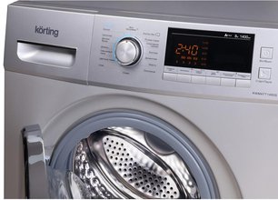 Узкая стиральная машина Кертинг KWM 47T1480 S фото 3 в Казани и Татарстане Узкая стиральная машина Korting KWM 47T1480 S фото 3 в Казани и Татарстане