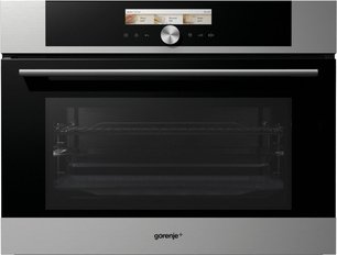 Компактная духовка с функцией СВЧ Gorenje Plus GCM812X
