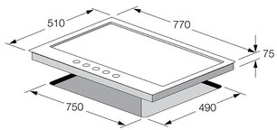 Варочная панель Fulgor Milano CPH 765 GWK X фото 4 в Казани и Татарстане