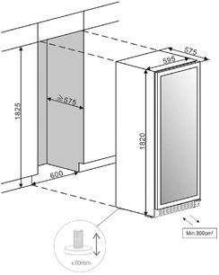 Винный шкаф Pando PBE 182-190 фото 3 в Казани и Татарстане