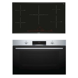 Bosch (варочная панель PIV975DC1E + духовой шкаф VGD553FB0) фото в Казани и Татарстане