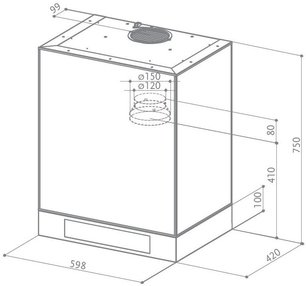 Вытяжка Faber  GLORY PRO X/V A 60 LOGIC фото 4 в Казани и Татарстане