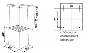 Островная вытяжка Kuppersbusch DI 3800.0 W5 Black Velvet фото 2 в Казани и Татарстане