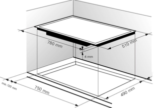 Варочная панель Zigmund Shtain CIS 555.75 BK фото 4 в Казани и Татарстане