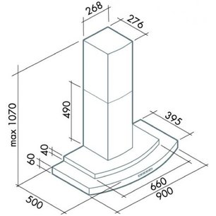Вытяжка De Dietrich DHD 516 XE 1 фото 3 в Казани и Татарстане