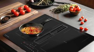 Индукционная варочная панель Zigmund Shtain CIS 303.60 BX с вытяжкой фото 2 в Казани и Татарстане