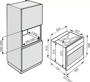 Духовой шкаф Миле H 4810 B ED фото 3 в Казани и Татарстане Духовой шкаф Miele H 4810 B ED фото 3 в Казани и Татарстане