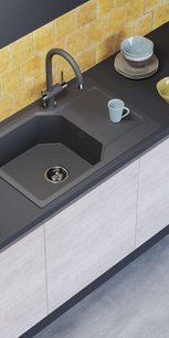 Мойка Омойкири Yonaka-78-LB-BL фото 2 Мойка Omoikiri Yonaka-78-LB-BL фото 2