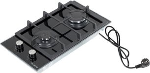 Газовая варочная панель Hyundai HHG 3235 BG фото 2 в Казани и Татарстане