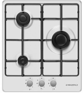 Газовая варочная панель MAUNFELD EGHE.43.3STS-EW фото 2 в Казани и Татарстане Газовая варочная панель MAUNFELD EGHE.43.3STS-EW фото 2 в Казани и Татарстане