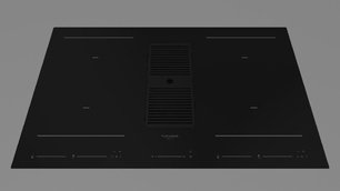 Варочная панель с встроенной вытяжкой Fulgor Milano FCLHD 8041 HID TS BK2 фото 2 в Казани и Татарстане