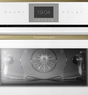 Компактный духовой шкаф с паром Куперсбуш CBD 6550.0 W4 Gold фото 3 в Казани и Татарстане Компактный духовой шкаф с паром Kuppersbusch CBD 6550.0 W4 Gold фото 3 в Казани и Татарстане