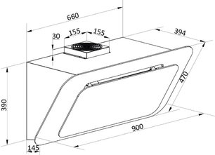 Наклонная вытяжка Brandt BHV1974IB фото 4 в Казани и Татарстане