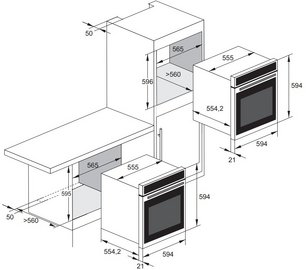 Духовой шкаф Kaiser EH 6341 фото 4 в Казани и Татарстане