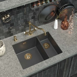 Мойка Омойкири Kata 55-2-U-BL фото 4 Мойка Omoikiri Kata 55-2-U-BL фото 4